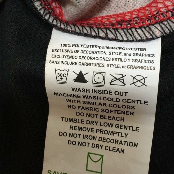 NFL medium black combo L/S half zip tee - Picture 6 of 8